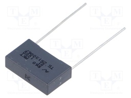 Capacitor: polyester; 10nF; 250VAC; 1kVDC; Pitch: 15mm; ±10%