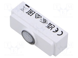 Sensor: movement; 11.5÷20.5VDC; IP20; -20÷50°C; 84°; Colour: white