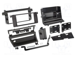 Radio frame; BMW; 2 DIN; black