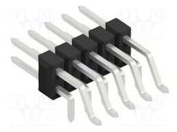 Connector: pin strips; pin header; male; PIN: 10; 2.54mm; SMT,THT