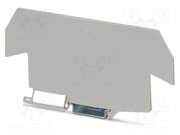 Cover profile carrier; L: 69mm; W: 2.2mm; H: 138mm; Body: grey