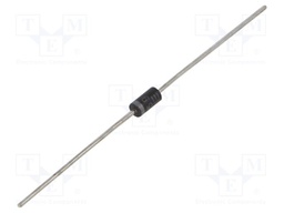 Diode: rectifying; THT; 1kV; 1A; tape; Ifsm: 30A; DO41; Ufmax: 1.3V