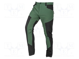 Dungarees; Size: L; grey-green; OUTDOOR; slim; 230g/m2