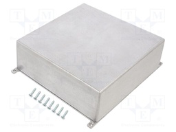 Enclosure: shielding; X: 190.5mm; Y: 190.5mm; Z: 66.5mm; aluminium