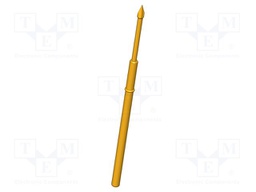 Test needle; Operational spring compression: 8mm; 5A; Ø: 1.3mm