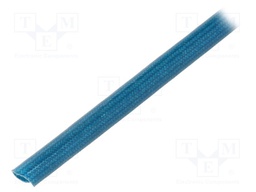 Insulating tube; blue; -20÷155°C; Øint: 4mm; L: 100m