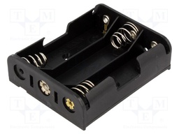 Holder; Mounting: on panel; Leads: 6F22 type; Size: AA,R6