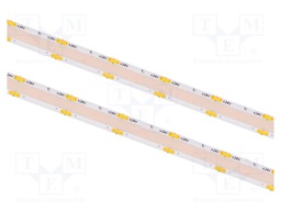 SOB LED tape; white warm; LED/m: 320; 10.3mm; IP66; 15W/m; 24VDC