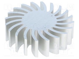 Heatsink; LED; Ø: 70mm; H: 20mm
