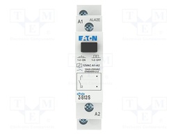 Relay: installation; bistable; NO; Ucoil: 12VAC; 17.5x90x60mm; 16A