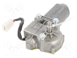 Motor: DC; 24VDC; 38rpm; worm gear; 2Nm; 0.9kg; IP10; Trans: 62: 1