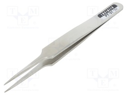 Tweezers; Tweezers len: 30mm; universal; Blade tip shape: sharp