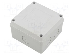 Enclosure: junction box; X: 89mm; Y: 52.5mm; Z: 89mm; wall mount