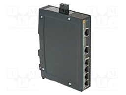 Industrial module: switch Ethernet; unmanaged; 9÷60VDC; RJ45