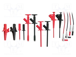 Test acces: kit; 1.6m; banana 4mm plug x2