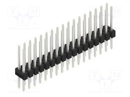 Connector: pin strips; pin header; male; PIN: 34; 2.54mm; THT; 2x17
