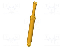 Needle-like test probe; Operational spring compression: 4.8mm