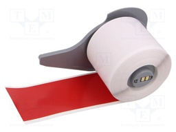 Tape; 50.8mm; 15.24m; red; self-adhesive; -40÷82°C