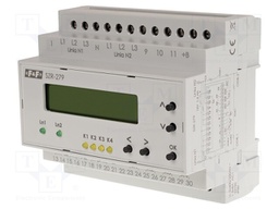 Module: voltage monitoring relay; for DIN rail mounting