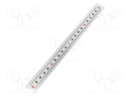 Ruler; figures vertically arranged,self-adhesive; W: 11mm