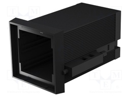Enclosure: panel; X: 48mm; Y: 48mm; Z: 75mm; ABS + PC,PPO; black