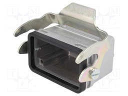Enclosure: for HDC connectors; C146; size E10; for cable; M20