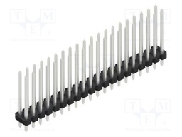 Connector: pin strips; pin header; male; PIN: 40; 2.54mm; THT; 2x20