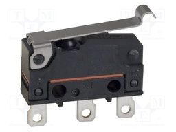 Microswitch SNAP ACTION; with lever with roller simulation