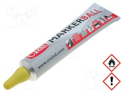 Paint; yellow; 3mm; MARKER BALL; Tip: round; Temp: -20÷70°C