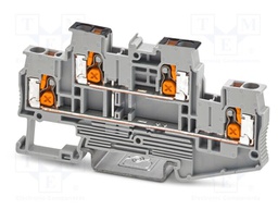 Splice terminal: rail; XT; 800V; PA; L: 46.1mm; 0.5÷4mm2; ways: 1