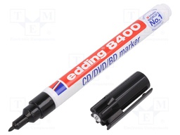Marker: permanent marker; black; 0.5÷1mm; EDDING 8400
