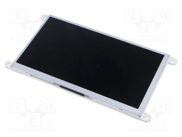 Display: TFT; 7"; 800x480; 520BSRAM,8MBPSRAM,16MBFLASH; 500cd/m2