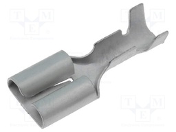 Terminal: flat; 6.3mm; 0.8mm; female; 0.5÷2mm2; crimped; for cable