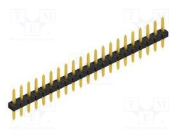 Connector: pin strips; pin header; male; PIN: 21; 2mm; THT; 1x21