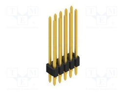 Connector: pin strips; pin header; male; PIN: 10; 1.27mm; THT; 2x5