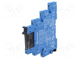 Relay: interface; SPST-NO; Ucoil: 6VDC; 2A; 2A/24VDC; Mounting: DIN