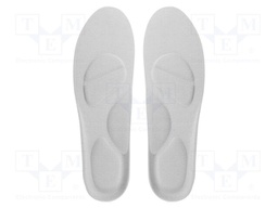 Inserts for shoes; Size: 41-45; foam