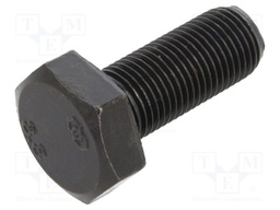 Screw; M10x25; 1; Head: hexagonal; steel; black finish; DIN: 961