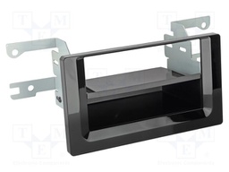 Radio frame; Toyota; 2 DIN; black gloss