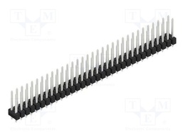 Connector: pin strips; pin header; male; PIN: 64; 2.54mm; THT; 2x32