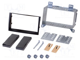 Radio frame; Kia; 2 DIN; black