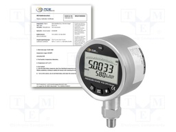 Manometer; Press.meas.range: 0÷6bar; LCD 2,5"; ±0.25%; 80x50x80mm
