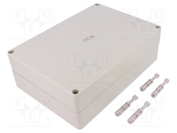 Enclosure: multipurpose; X: 180mm; Y: 254mm; Z: 84mm; flat; TK PS