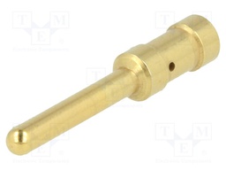 Contact; male; 4mm2; 12AWG; Han E HMC; gold-plated; crimped; 16A