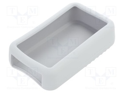 Case ring; 2pcs; silicone; Series: LC; Colour: light grey