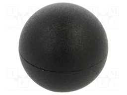 Ball knob; Ø: 20mm; Int.thread: M6; 7.5mm; with tapped bushing
