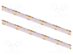 SOB LED tape; white neutral; LED/m: 320; 8.3mm; IP66; 8W/m; 48VDC