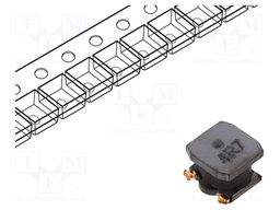 Power Inductor (SMD), 4.7 µH, 4.2 A, Wirewound, 5.8 A, VLS-EX Series, 6mm x 6mm x 4.5mm