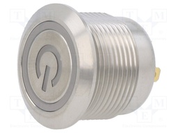 ANTI VANDAL SW, SPST, 2A, 36VDC, GRN/RED