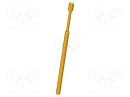 Test needle; Operational spring compression: 8mm; 8A; Ø: 2mm; 5N